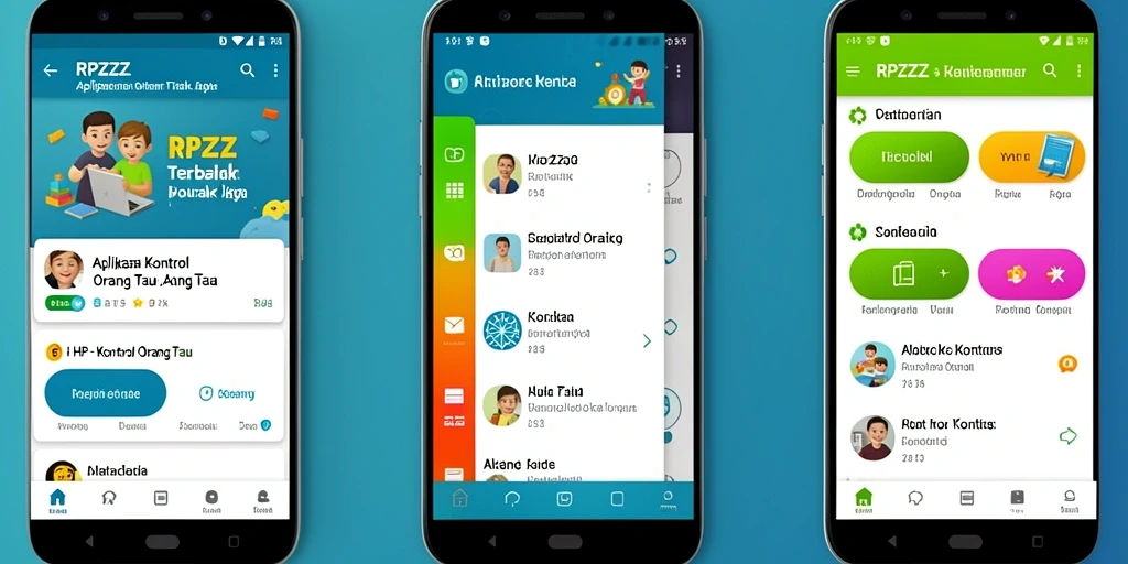 Tampilan antarmuka RPZZZ yang sederhana dan informatif.