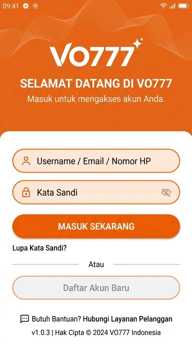 Masuk ke Akun vo777 dengan Mudah